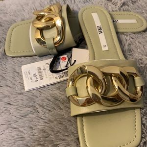 Brand new Zara sandals size 37 (6.5)
